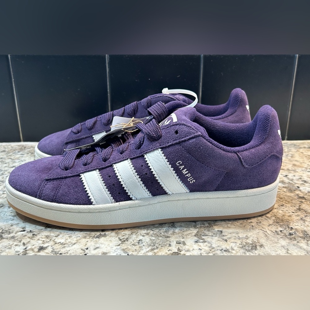 Adidas Dark Purple Sneakers - Picture 5 of 9